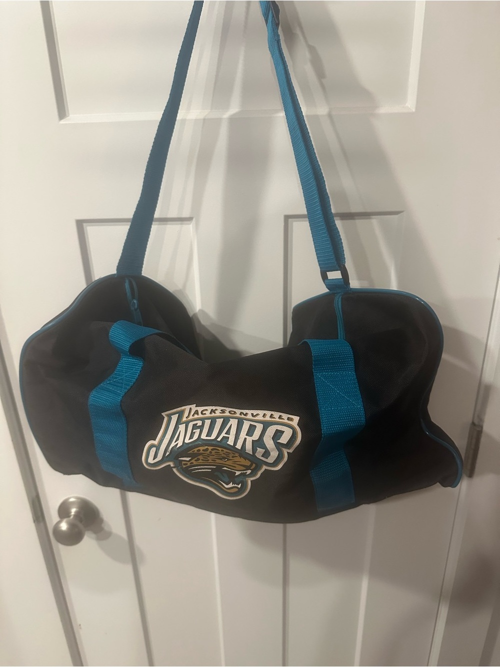 Rare vintage Jacksonville Jaguars duffle bag